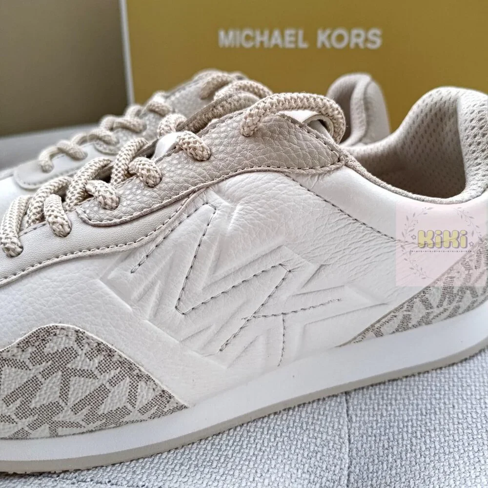 Michael Kors Essex Mixed-Media Trainer